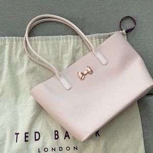 Ted Baker London Taleen Leather Bag, Baby Pink